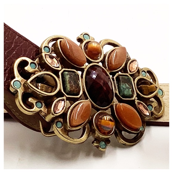 {LEATHEROCK}LET IT ROCK Ladies Belt - Picture 2 of 9